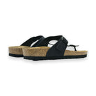 CH08 CUOIO Sandalo infradito con cinturino regolabile da donna e da uomo NATUNED plantare in lattice anatomico comfort