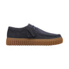 Clarks Torhill Lo sneaker uomo in suede — vista frontale