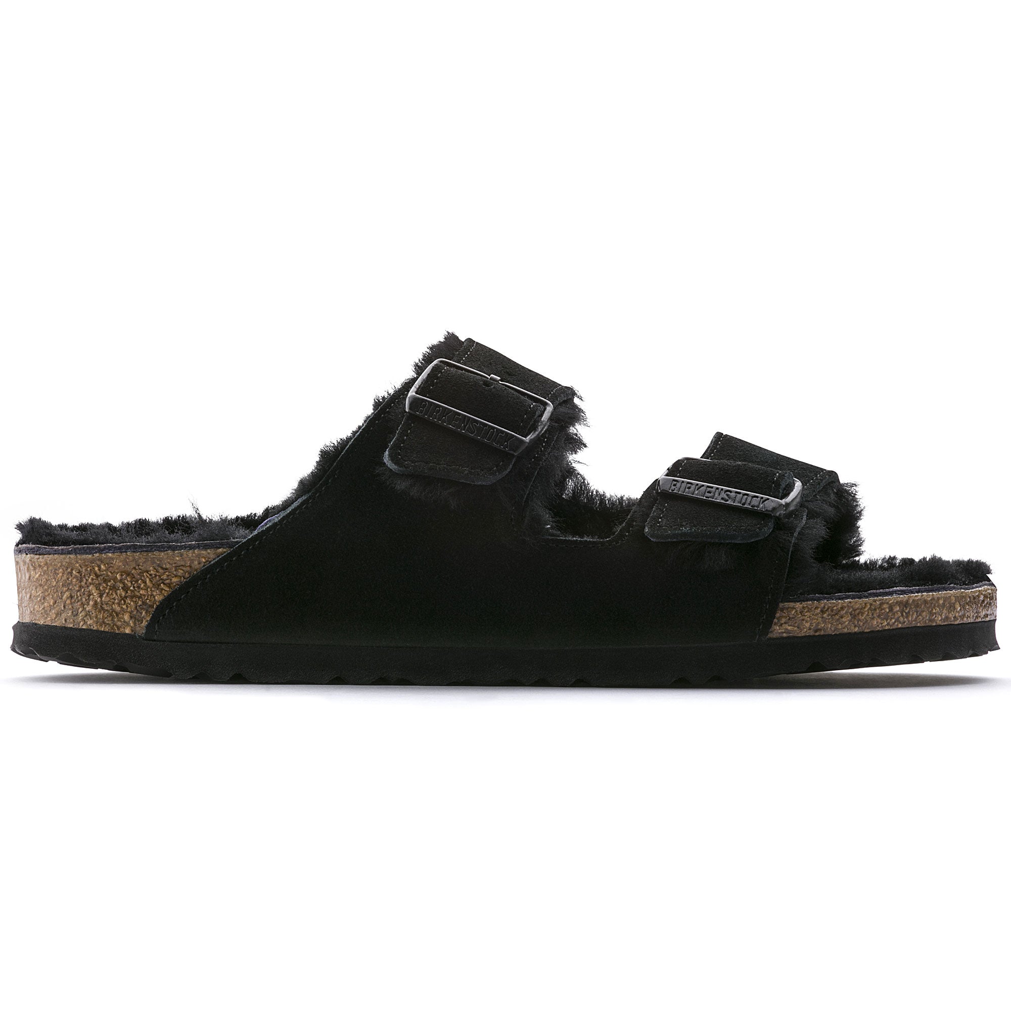 Cinturini rivestiti internamente in pelliccia di agnello Birkenstock Arizona Shearling