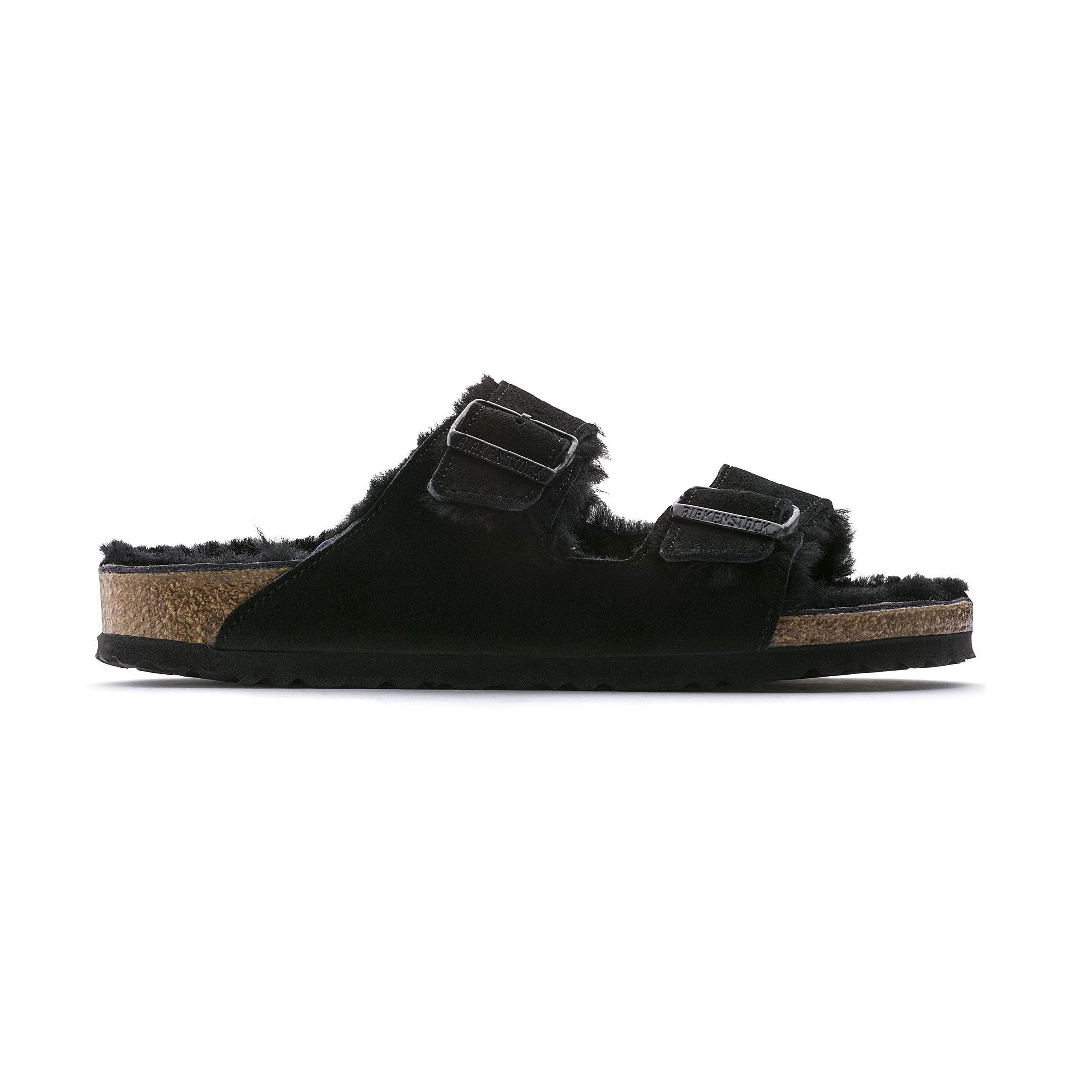 Cinturini rivestiti internamente in pelliccia di agnello Birkenstock Arizona Shearling