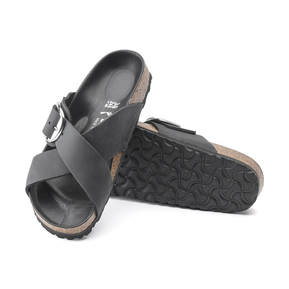 SIENA BIG BUCKLE - Sandalo a fasce incrociate BIRKENSTOCK