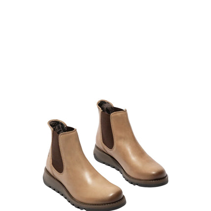 Stivaletti donna Salv Fly London in pelle artigianali