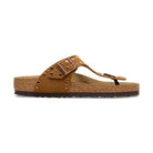 Plantare anatomico originale Birkenstock in sughero e lattice sandalo Gizeh Rivet donna