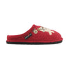 Haflinger Fido sabot unisex in lana cotta — vista dall'alto
