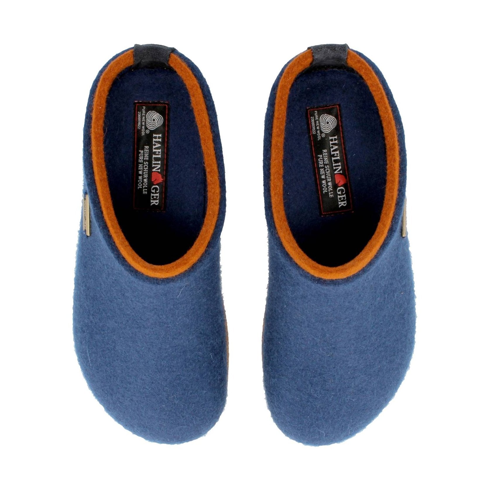 Haflinger Kris Unisex Sabot In Feltro Di Lana