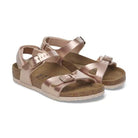 Sandalo Birkenstock Rio HL Kids bambina plantare anatomico e cinturino tallone a strappo