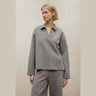 Ecoalf Granadella Donna Felpa oversize sostenibile in materiali riciclati