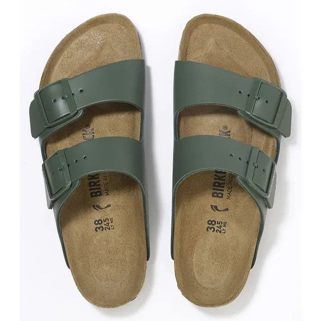 ARIZONA (PELLE NATURAL DONNA) - Sandalo da donna in pelle BIRKENSTOCK con doppia fascia