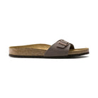Sandalo Birkenstock Madrid unisex a fascia unica in Birko-Flor con fibbia regolabile vista laterale