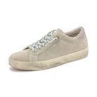 Sneaker Natural World Cody donna in pelle scamosciata chrome-free design contemporaneo vista laterale