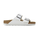 Vista posteriore della sede del tallone profonda del sandalo Birkenstock Arizona Donna per una stabilità ottimale.