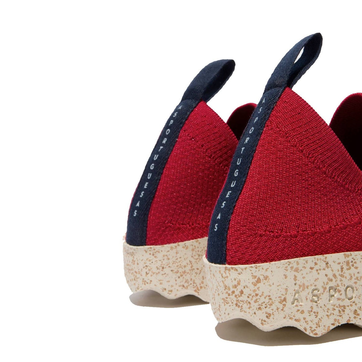 Asportuguesas Care sneaker slip-on unisex in tessuto elastico riciclato — dettaglio sottopiede