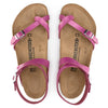 YARA (BIRKO-FLOR) - Sandalo da donna infradito con fascia incrociata alla caviglia BIRKENSTOCK