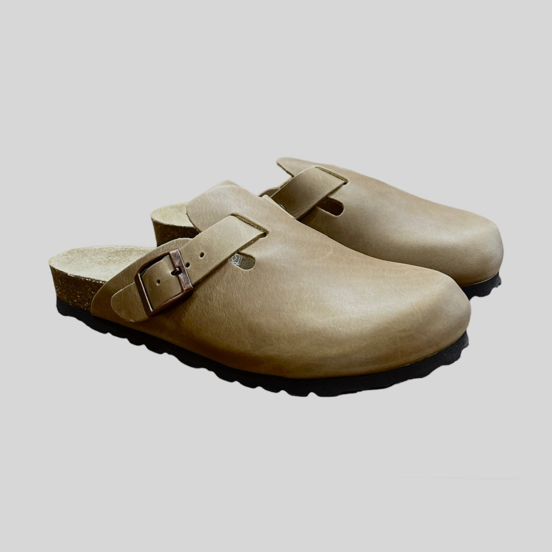 CH18 - sabot da donna e da uomo con fibbia regolabile NATUNED plantare in lattice anatomico comfort