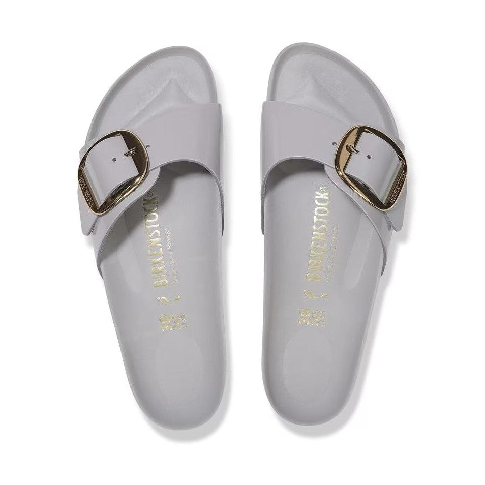 Sottopiede in pelle piumato morbidissima Semi-Exquisit Birkenstock Madrid Big Buckle