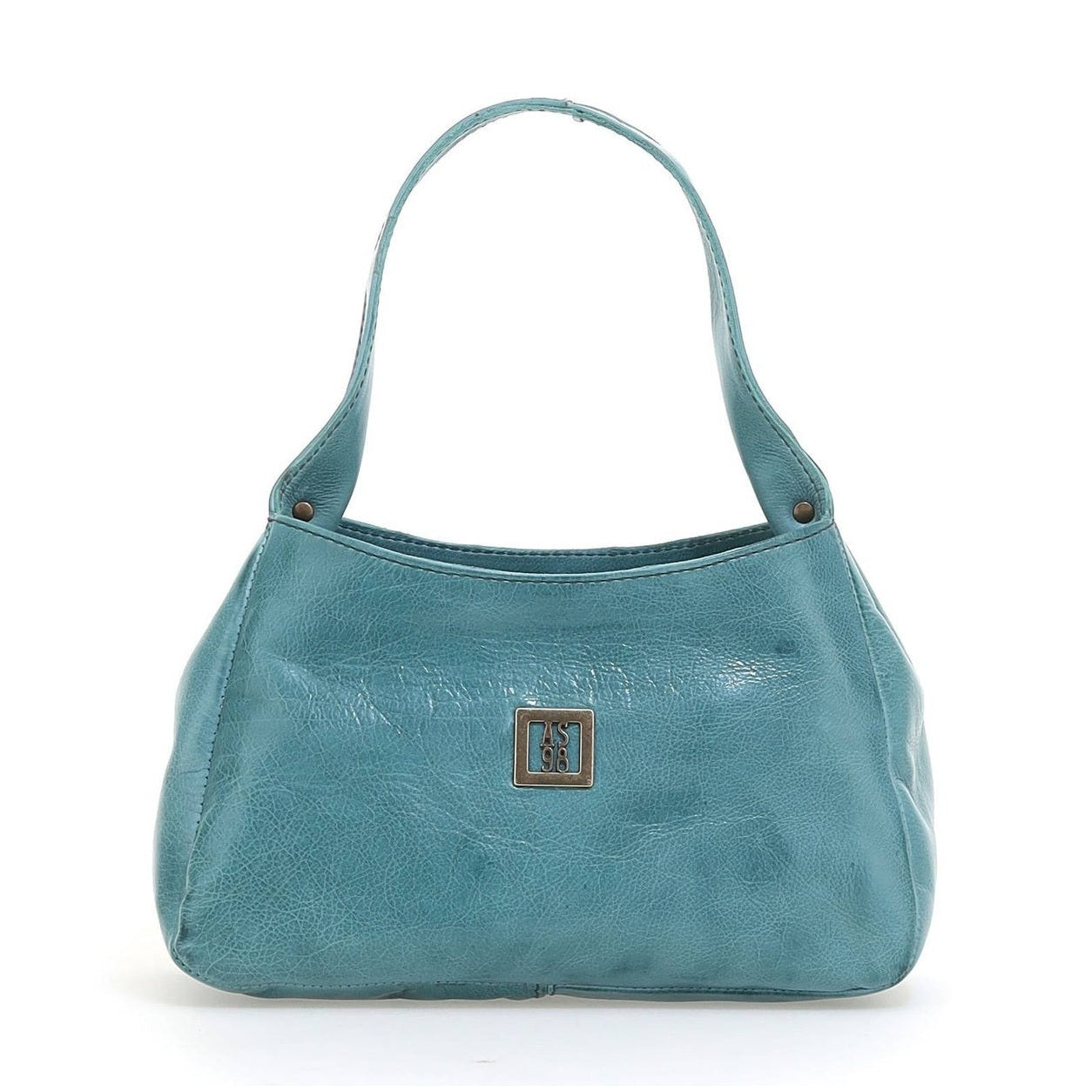 A.S.98 200726 borsa donna in pelle artigianale — vista frontale