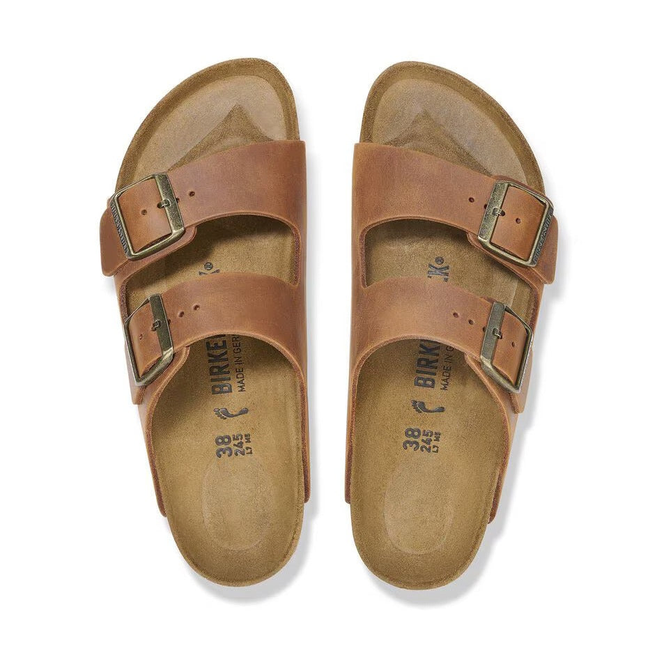 Rivestimento interno morbido dermoaffine Birkenstock Arizona donna pelle oliata