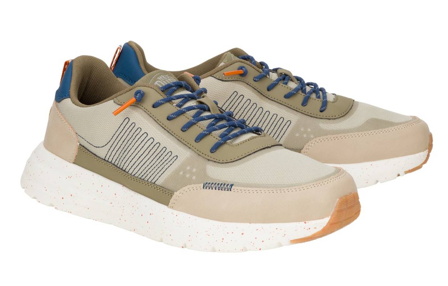 HeyDude Sirocco Alta Leisure sneaker uomo in tessuto — vista laterale