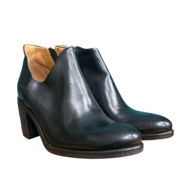 A.S.98 Rolly stivaletto donna in pelle artigianale stile casual urban con tacco basso