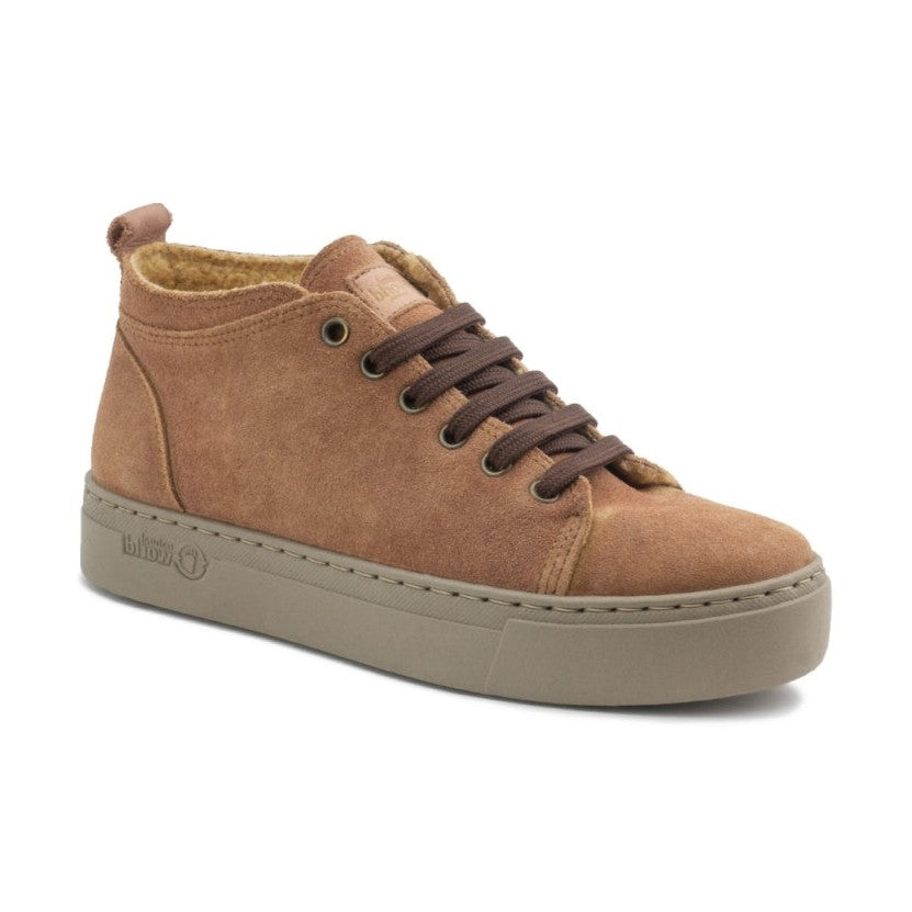 Polacchino Natural World Anya donna ecopelle con lana Made in Spain