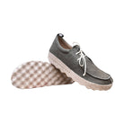 Asportuguesas Chat in canapa scarpa stringata unisex — vista tre quarti posteriore