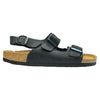 CH01 - CUOIO Sandalo in pelle unisex con cinturini regolabili