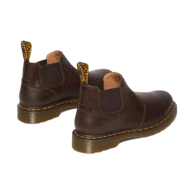 Dr. Martens 2976 Lo Uomo Stivaletti Chelsea In Pelle dettaglio della pelle AR Rogue