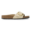 Birkenstock Madrid Big Buckle sandalo donna in pelle Nubuck — vista posteriore