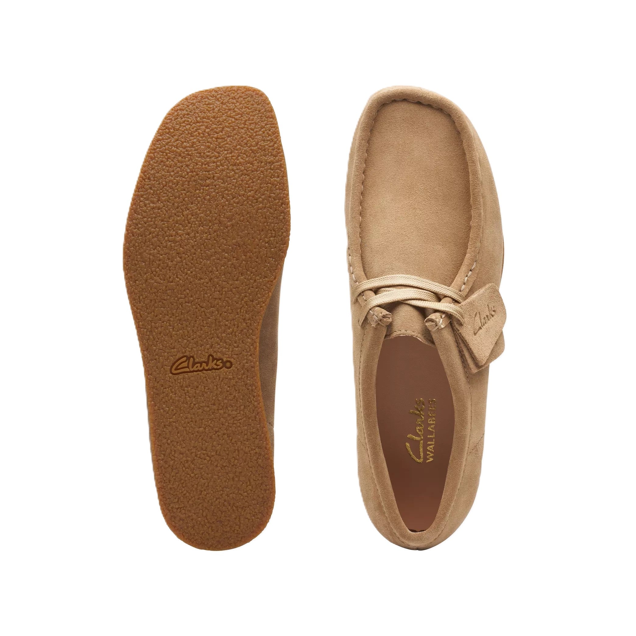 Clarks Wallabee EVO Shoe Donna Mocassino Suede Leggero