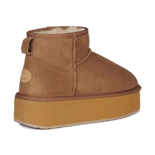 EMU Australia Stinger Micro Flatform 2.0 Donna Stivaletti In Montone