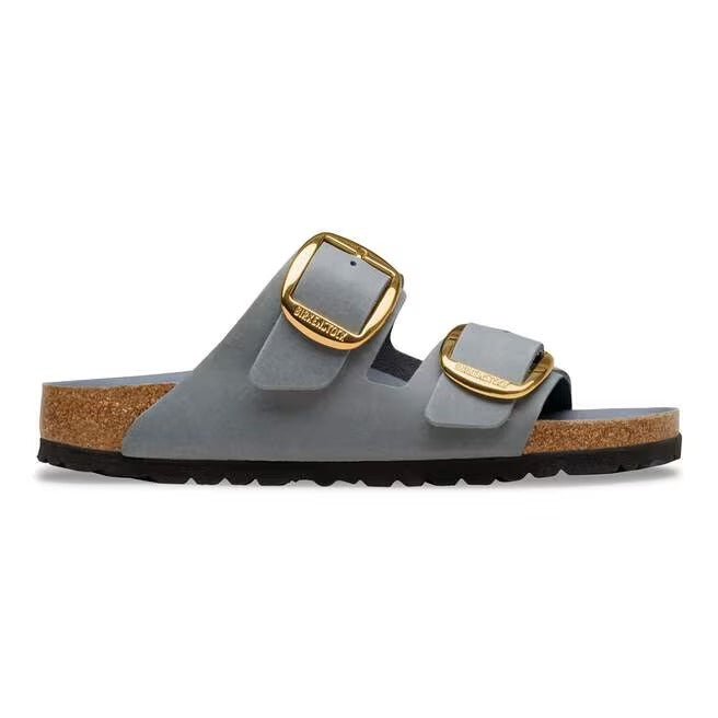 Suola EVA ammortizzante sandalo Birkenstock Arizona Big Buckle donna vista dal basso