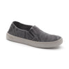 Natural World Old Gazelle slip-on uomo in cotone organico — vista laterale