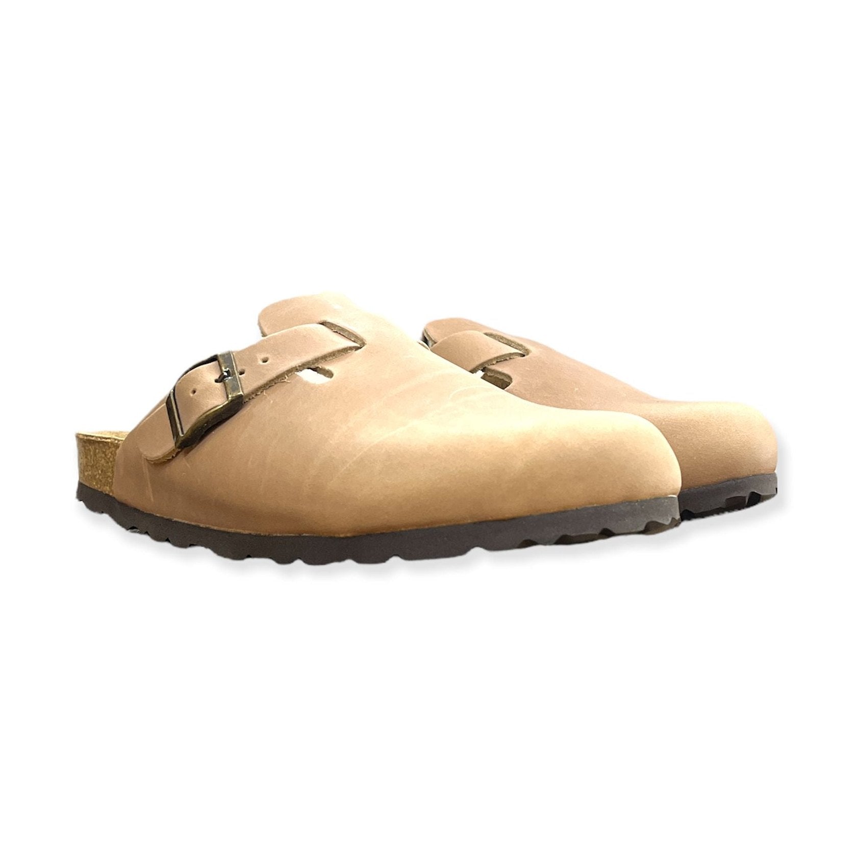 CH18 - sabot da donna e da uomo con fibbia regolabile NATUNED plantare in lattice anatomico comfort
