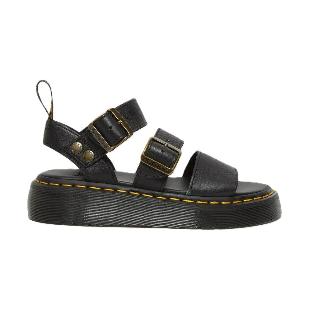 Dr. Martens Gryphon Quad Donna Sandali Platform In Pelle
