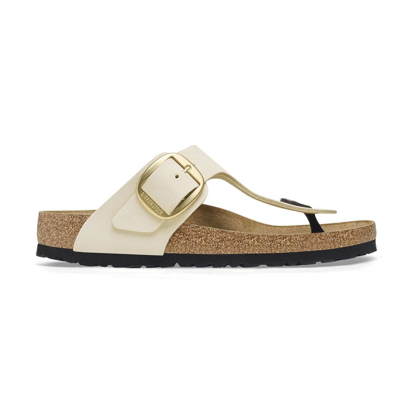 Plantare anatomico originale Birkenstock in sughero e lattice sandalo Gizeh Big Buckle donna