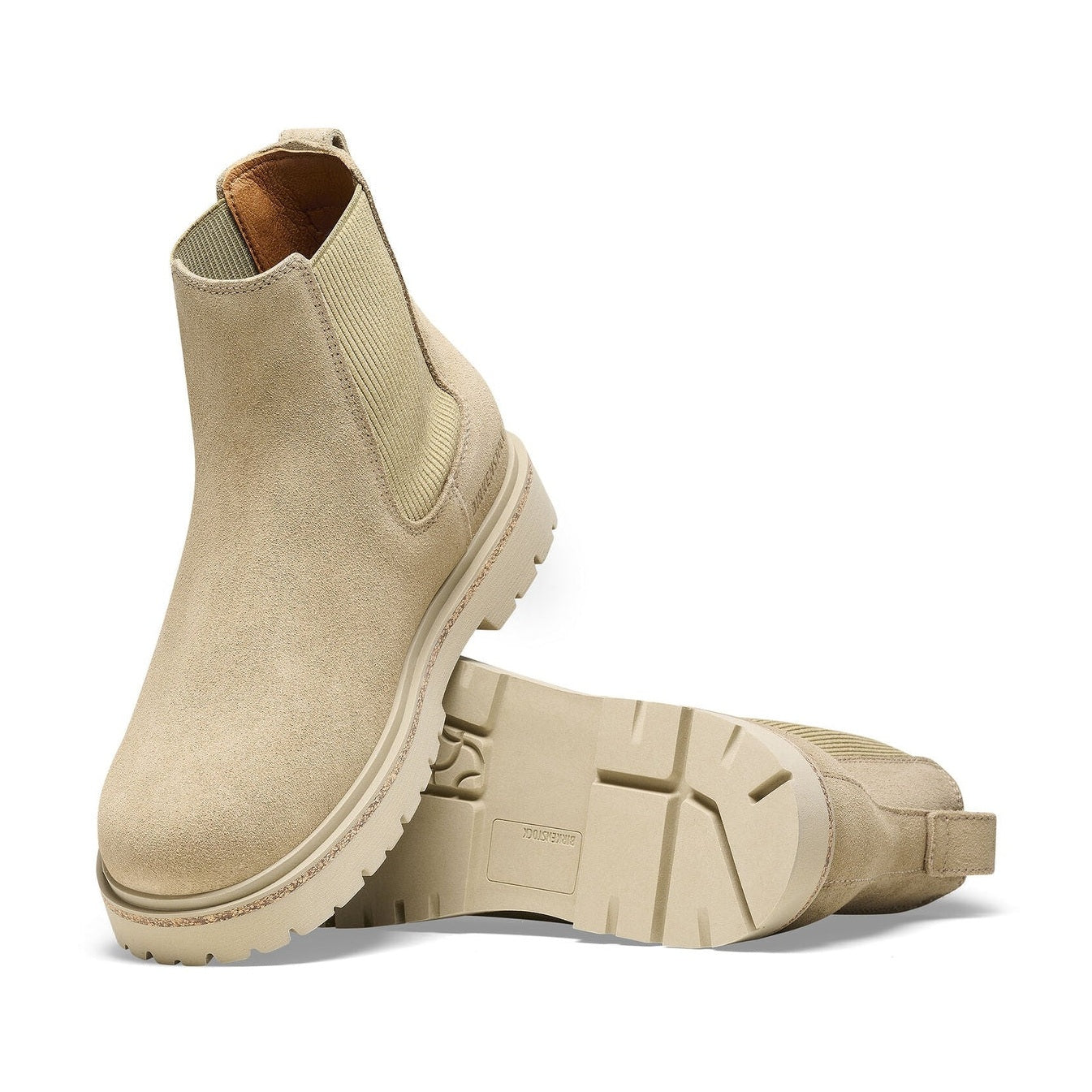 Pelle scamosciata morbida e traspirante Birkenstock Highwood Slip On donna