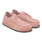 Coppia scarpe Birkenstock Utti Lace donna pelle scamosciata Made in Germany