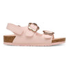 Birkenstock Milano HL Kids Flower Buckle sandalo bambina in Birko-Flor — vista laterale