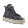 Natural World Bota Alta Vegano stivaletto donna in cotone organico — vista laterale
