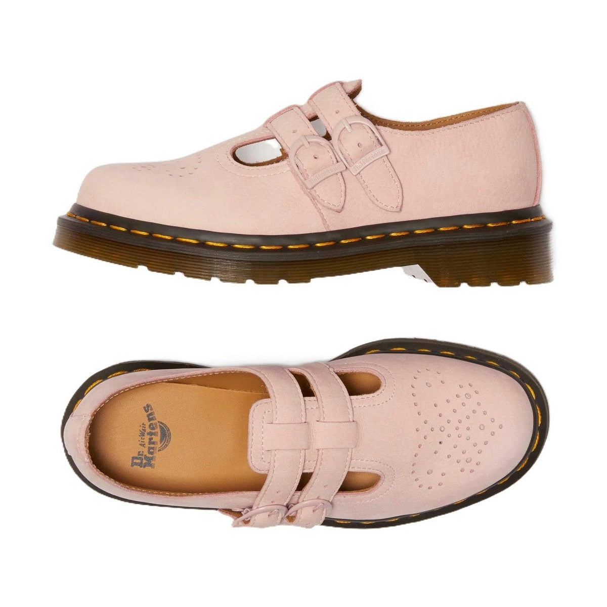 Dr. Martens Mary Jane 8065 Donna Scarpe In Pelle