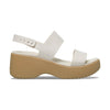 Crocs Brooklyn Sky sandalo donna in Croslite — vista laterale
