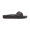 Sandalo Birkenstock Madrid Big Buckle EVA donna impermeabile fascia unica con maxi fibbia vista laterale