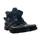A.S.98 717204 stivaletto donna pelle naturale dettaglio
