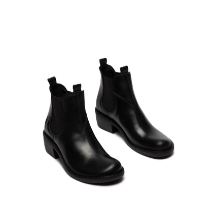 Meme030fly stivaletto donna profilo laterale che mostra la silhouette slanciata pull-on