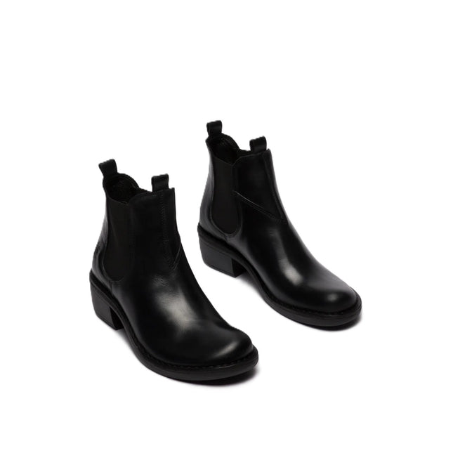 Meme030fly stivaletto donna profilo laterale che mostra la silhouette slanciata pull-on