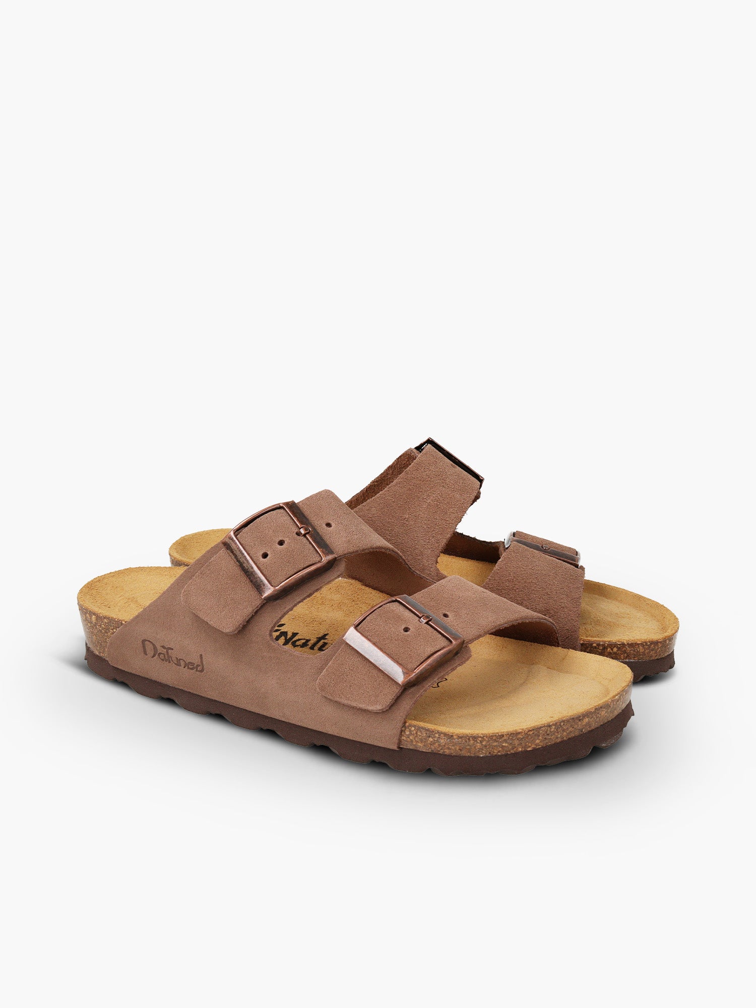 CH05 BIO - Sandalo a due fasce con cinturino regolabile da donna NATUNED