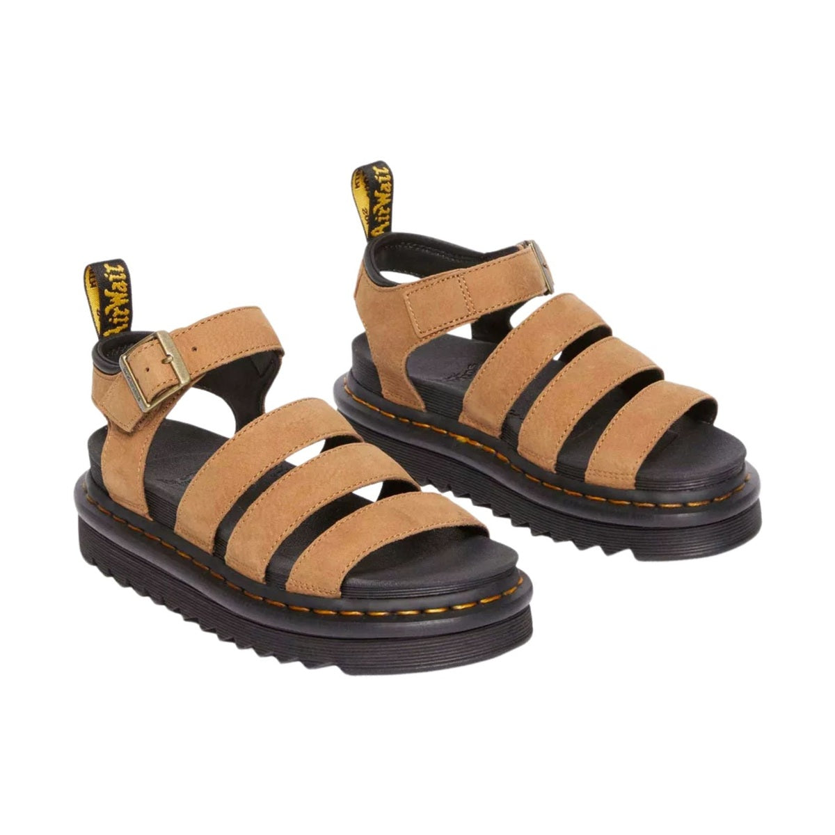 Dr. Martens Blaire Donna Sandali In Pelle Con Cinturino