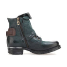 A.S.98 717204 stivaletto donna pelle vintage vista laterale