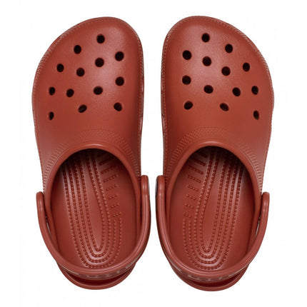 Crocs Classic Sabot U15 profilo frontale con punta arrotondata