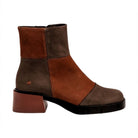 Stivaletto donna ART Varsovia 1285 in pelle di vitello con cerniera laterale e tacco 50 mm